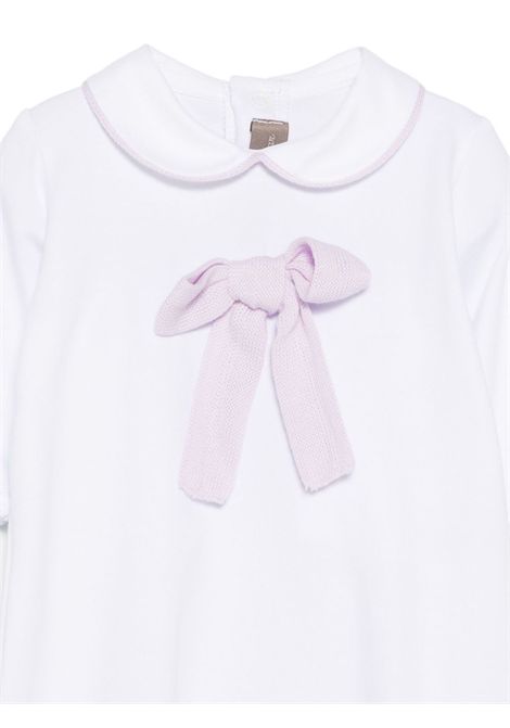 Tutina con fiocco LITTLE BEAR | 1025BCO/GLICINE